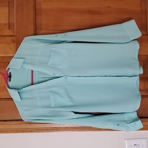 Express Turquoise Blouse